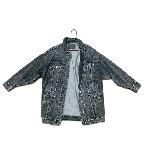 American Eagle Oversized Jean Jacket (100% Cotton) - Picture 1 of 1
